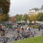 The number of cyclists in Brussels grew up